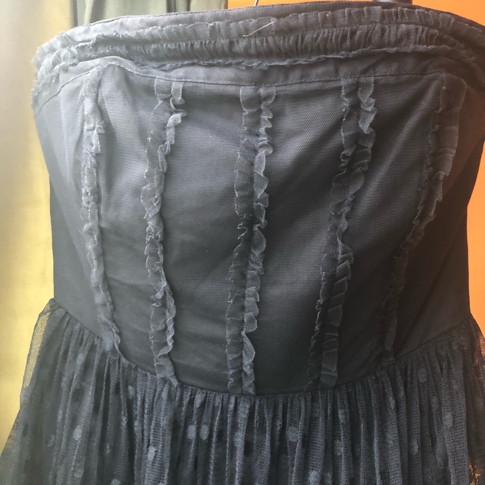 Anthropologie Moulinette Sœurs Strapless Dress